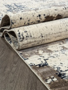 Российский прямоугольный ковёр N2023A CREAM / D.BLUE