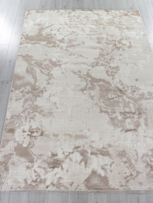 Российский прямоугольный ковёр O1125 770 BEIGE / BEIGE