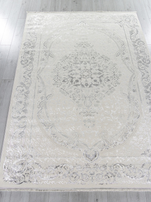 Российский прямоугольный ковёр O1458 095 GREY