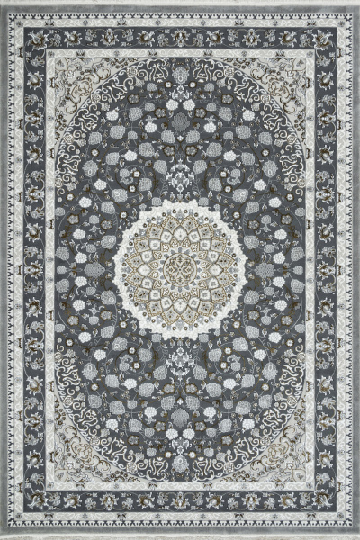 Российский прямоугольный ковёр O1467 095 GREY