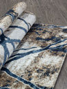 Российский прямоугольный ковёр O1702 630 CREAM / BLUE