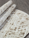 Российский овальный ковёр O1704 665 CREAM / VIZON