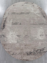 Российский овальный ковёр O1899 995 GREY / GREY