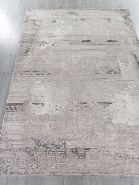 Российский прямоугольный ковёр O1899 995 GREY / GREY