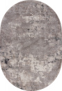 Российский овальный ковёр O2116 995 GREY / GREY
