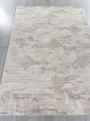 Российский прямоугольный ковёр O2118 680 CREAM / BROWN