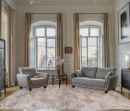 Российский прямоугольный ковёр O2118 680 CREAM / BROWN