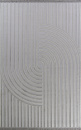 Российский прямоугольный ковёр O2654 995 GREY / GREY