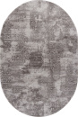 Российский овальный ковёр P1157 L.GRAY / L.GRAY