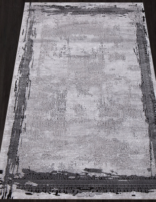 Российский прямоугольный ковёр PN003G GREY / GREY
