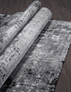 Российский прямоугольный ковёр PN008G GREY / GREY