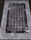 Российский прямоугольный ковёр PN011G GREY / GREY