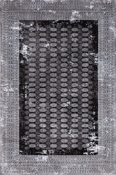 Российский прямоугольный ковёр PN011G GREY / GREY
