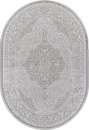 Российский овальный ковёр Q011A BEIGE SHRINK / BEIGE FDY