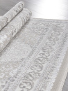 Российский прямоугольный ковёр Q011A BEIGE SHRINK / GREY FDY
