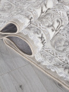 Российский прямоугольный ковёр Q011A BEIGE SHRINK / GREY FDY