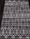 Российский прямоугольный ковёр QP009 D.GRAY / D.GRAY