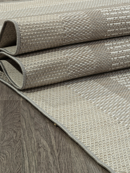 Российский прямоугольный ковёр S117 BEIGE