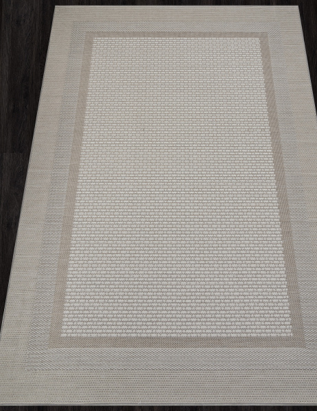 Российский прямоугольный ковёр S117 CREAM-BEIGE