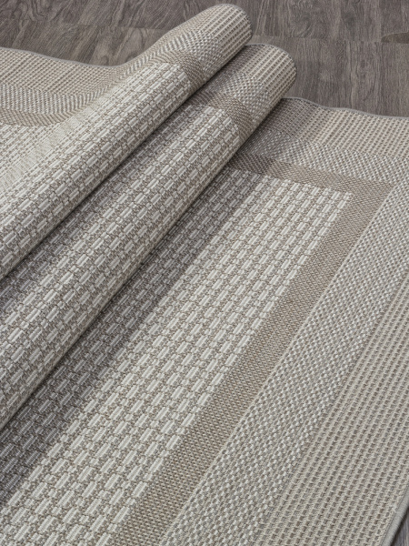 Российский прямоугольный ковёр S117 CREAM-BEIGE
