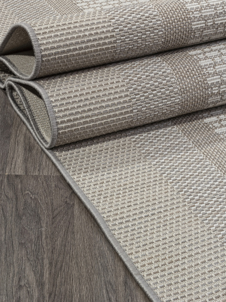 Российский прямоугольный ковёр S117 CREAM-BEIGE