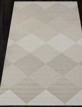 Российский прямоугольный ковёр S118 BEIGE