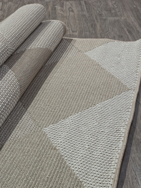 Российский прямоугольный ковёр S118 CREAM-BEIGE