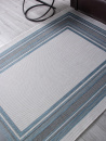 Российский прямоугольный ковёр S123 BLUE