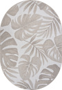 Российский овальный ковёр S126 BEIGE