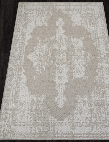 Российский прямоугольный ковёр s129 BEIGE