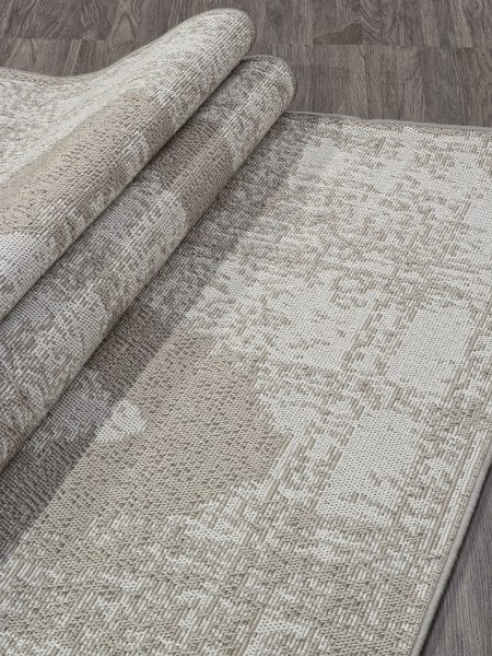 Российский прямоугольный ковёр s129 BEIGE