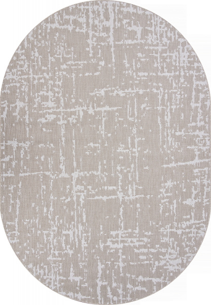 Российский овальный ковёр S136 BEIGE