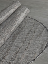 Российский овальный ковёр S143 DARK GRAY