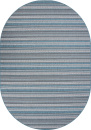 Российский овальный ковёр S146 BLUE