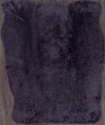 Российский прямоугольный ковёр Sheepskin 150x190 сиреневый