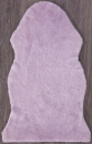 Российский прямоугольный ковёр Sheepskin 50x90 сиреневый