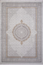 Российский прямоугольный ковёр SI001D GREY / GREY