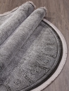 Российский овальный ковёр SI003G GREY / GREY