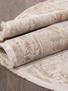 Российский овальный ковёр SI023B BROWN / BROWN