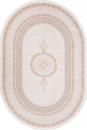 Российский овальный ковёр SI026A BROWN / BROWN