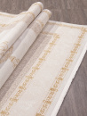 Российский прямоугольный ковёр SI026A BROWN / BROWN