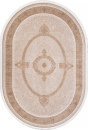 Российский овальный ковёр SI030B BROWN / BROWN