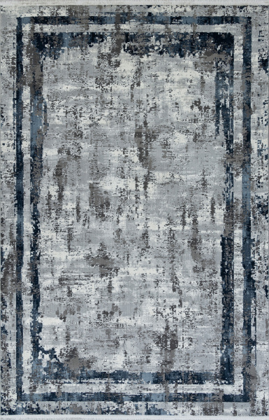 Российский прямоугольный ковёр SI053G GREY / GREY