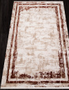 Российский прямоугольный ковёр SI053K BROWN / BROWN