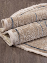 Российский овальный ковёр SI054A BROWN / BROWN