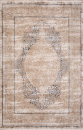 Российский прямоугольный ковёр SI054A BROWN / BROWN