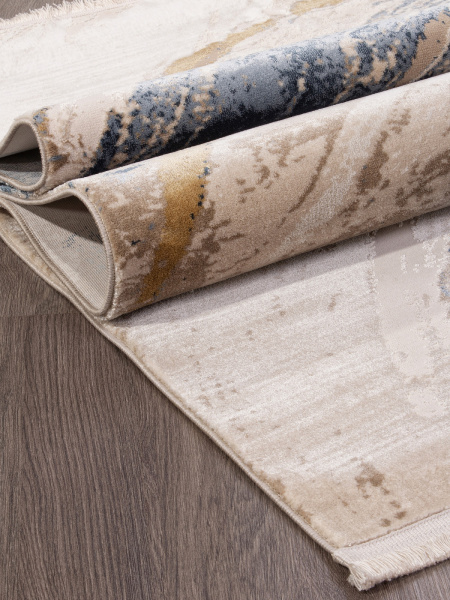 Российский прямоугольный ковёр SI055T BROWN / BROWN