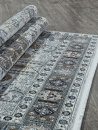 Российский прямоугольный ковёр SI062M MULTI / GREY