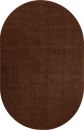 Российский овальный ковёр t600 BROWN