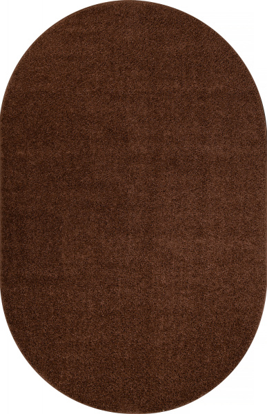 Российский овальный ковёр t600 BROWN